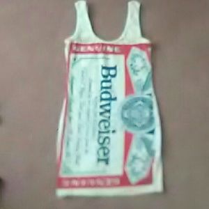 Budweiser modeling dress medium